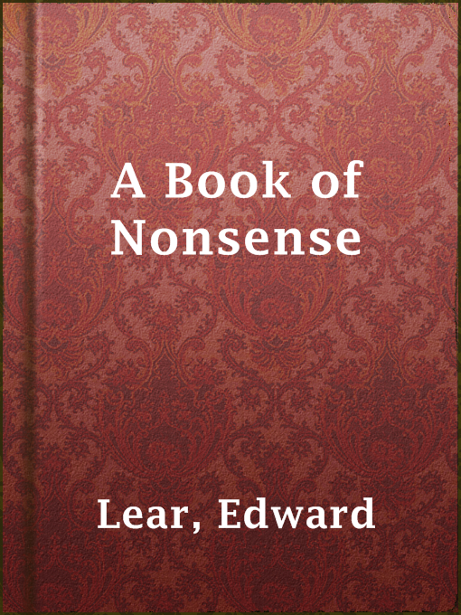 Title details for A Book of Nonsense by Edward Lear - Available